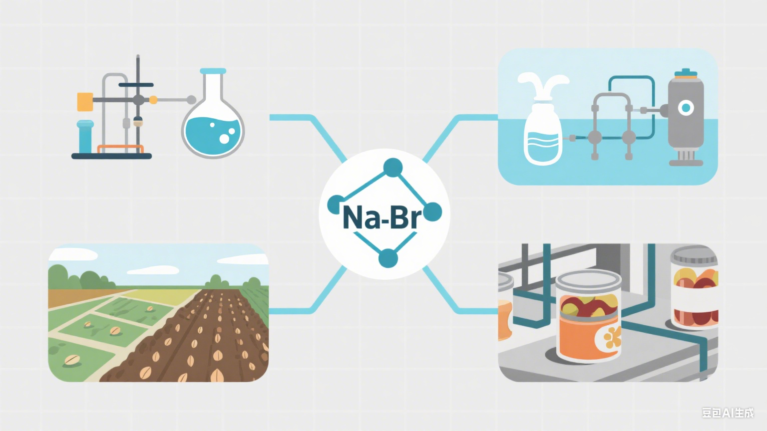 溴化鈉在工業中的多重用途